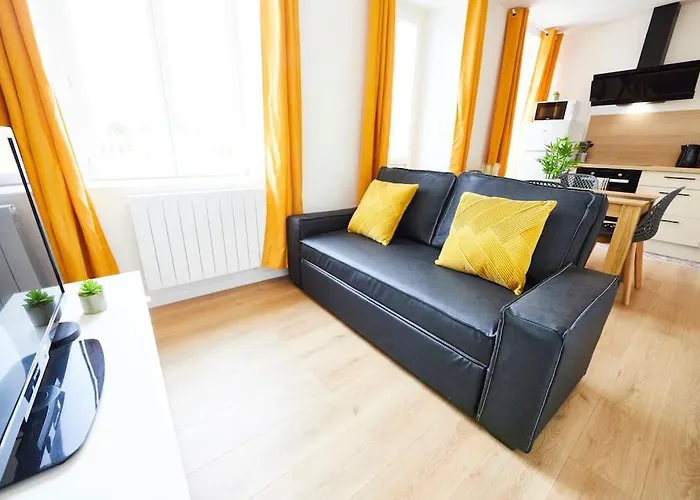 Rb-1D Appartement F2 Au 1Er Etage A Mulhouse De 1 A 2 Pers